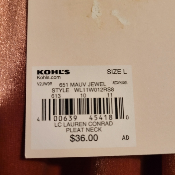 🎀 NEW Lauren Conrad Velvet Blouse - Picture 4 of 7